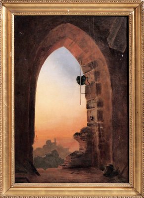 Vintage German Painting-SA-1094048