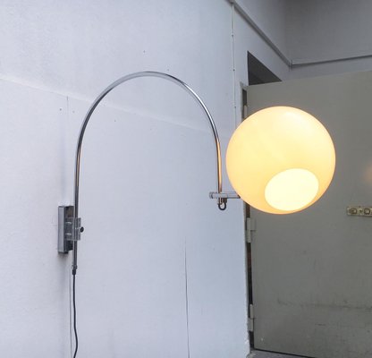 Vintage German Space Age Arc Sconce from Wila-UAH-856025