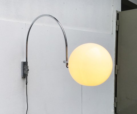 Vintage German Space Age Arc Sconce from Wila-UAH-856025