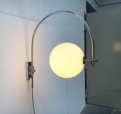 Vintage German Space Age Arc Sconce from Wila-UAH-856025