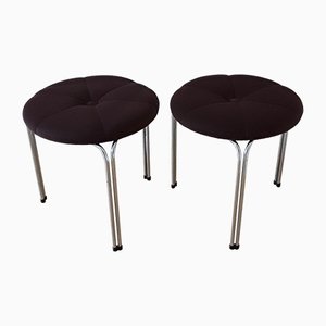 Vintage German Stools, 1970s, Set of 2-HOI-1358230