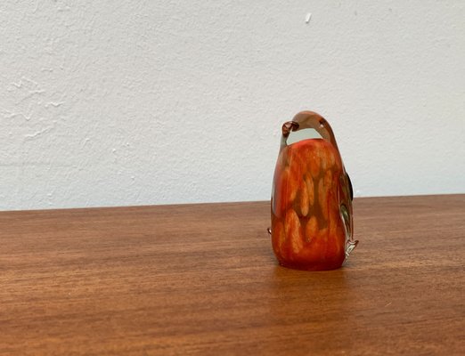 Vintage Glass Animal Penguin Sculpture from Mtarfa Glassblowers-UAH-1320020