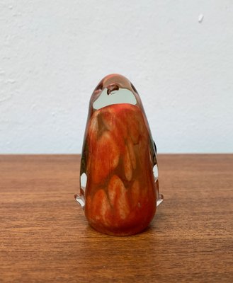 Vintage Glass Animal Penguin Sculpture from Mtarfa Glassblowers-UAH-1320020