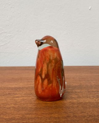 Vintage Glass Animal Penguin Sculpture from Mtarfa Glassblowers-UAH-1320020