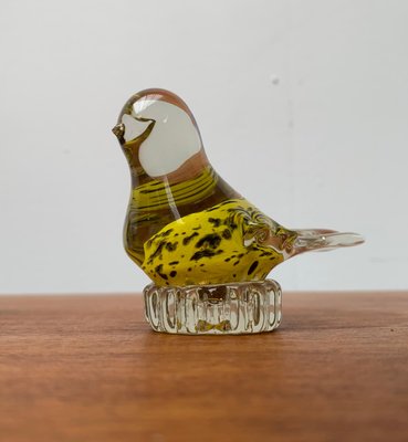 Vintage Glass Bird Sculptures, Set of 2-UAH-984542