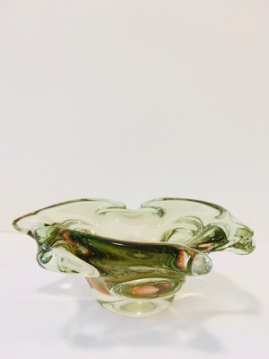 Vintage Glass Bowl, 1960s-YNX-809414