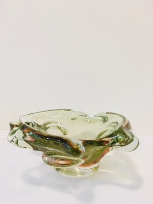 Vintage Glass Bowl, 1960s-YNX-809414