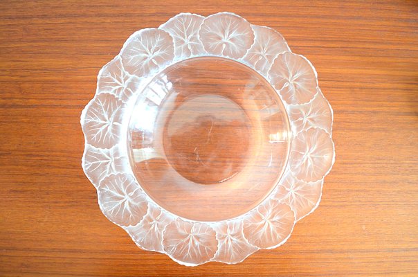 Vintage Glass Bowl by Rene Lalique, 1960s-OV-2041966