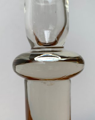 Vintage Glass Candleholder, 1970s, Set of 2-UAH-1377561