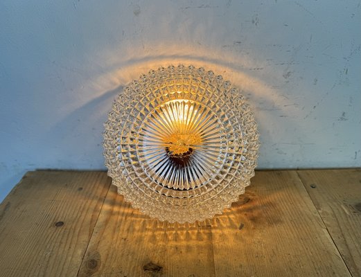 Vintage Glass Ceiling Light, 1970s-CGF-2043840