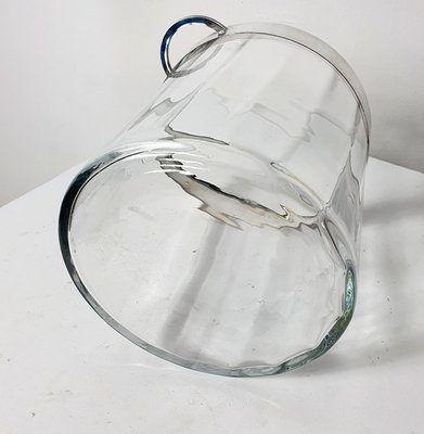 Vintage Glass Champagne Cooler, Italy, 1970s-FO-1179534