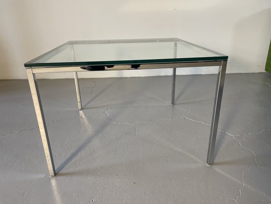 Vintage Glass Coffee Table, 1970s-WID-1728788