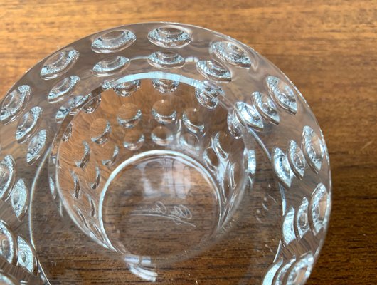 Vintage Glass Crystal Candleholder by Oleg Cassini-UAH-1294648