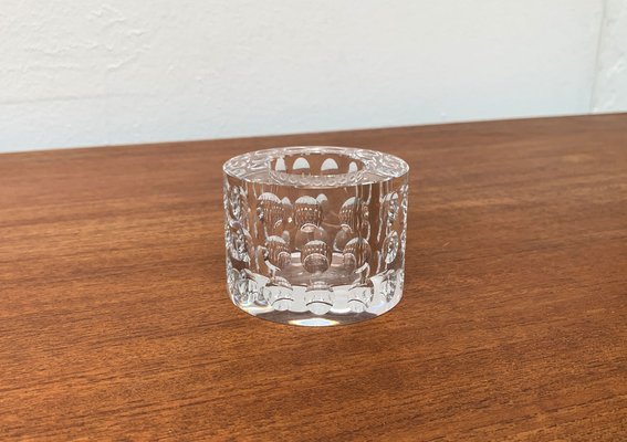 Vintage Glass Crystal Candleholder by Oleg Cassini-UAH-1294648