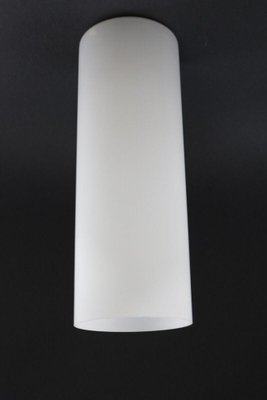 Vintage Glass Cylinder Ceiling Lamp from Peill & Putzler, 1960s-FJP-1817166