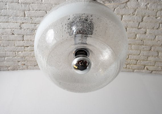 Vintage Glass Hanging Light from Sothis, 1970s-OFV-1817907