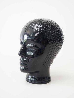 Vintage Glass Head, 1970s-PX-2040786