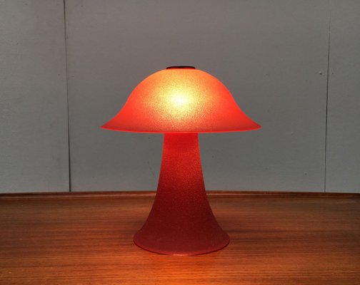 Vintage Glass Mushroom Table Lamp-UAH-856343