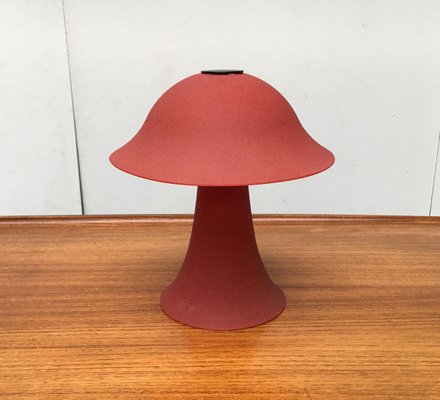 Vintage Glass Mushroom Table Lamp-UAH-856343