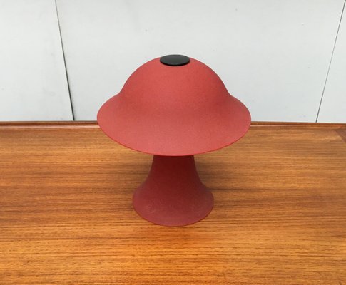 Vintage Glass Mushroom Table Lamp-UAH-856343