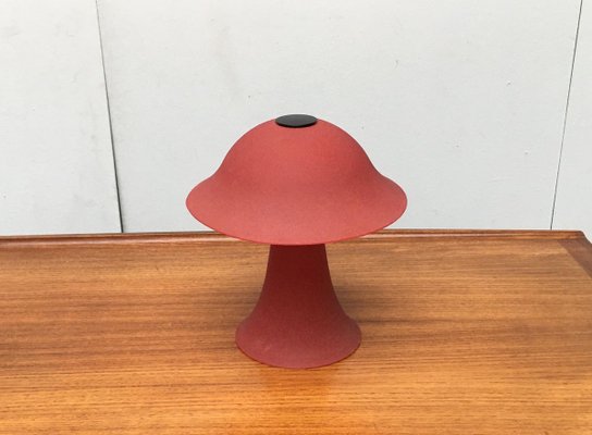 Vintage Glass Mushroom Table Lamp-UAH-856343