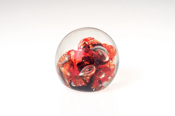 Vintage Glass Paperweight from Mdina-LBS-809503