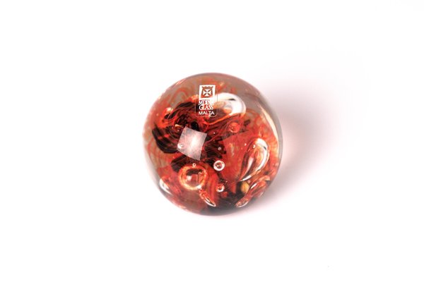 Vintage Glass Paperweight from Mdina-LBS-809503