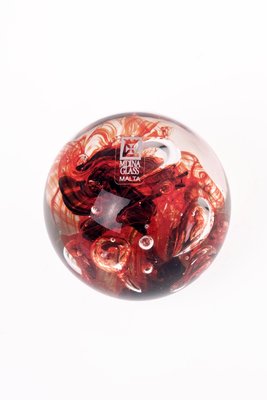 Vintage Glass Paperweight from Mdina-LBS-809503