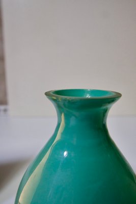 Vintage Glass Paste Vase with Gradient of Blue and Purple, France, 1930s-DKT-2020621