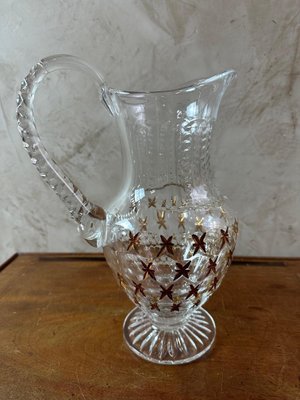 Vintage Glass Pitcher-BFK-2040408