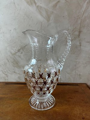 Vintage Glass Pitcher-BFK-2040408