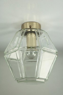 Vintage Glass Rhombus Ceiling Lamp from Limburg-FUP-698471