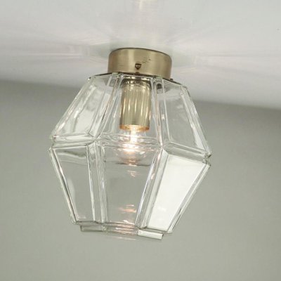 Vintage Glass Rhombus Ceiling Lamp from Limburg-FUP-698471