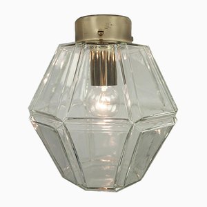 Vintage Glass Rhombus Ceiling Lamp from Limburg-FUP-698471