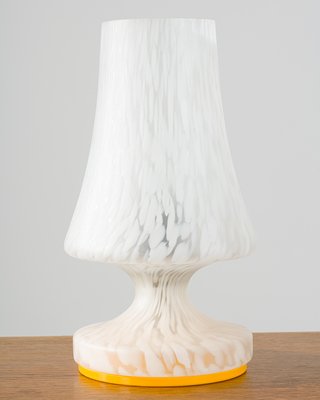 Vintage Glass Table Lamp, 1970s-FWY-583967