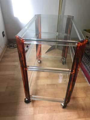 Vintage Glass Trolley, 1970s-XHV-832867