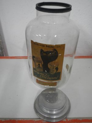 Vintage Glass Vase, 1950s-WWQ-1764638