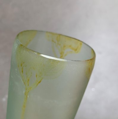 Vintage Glass Vase by Holm, 1981-UAH-977878