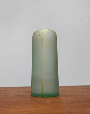 Vintage Glass Vase by Holm, 1981-UAH-977878