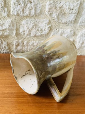 Vintage Glazed Ceramic Pitcher by Jeb, 40s-OJT-2040461