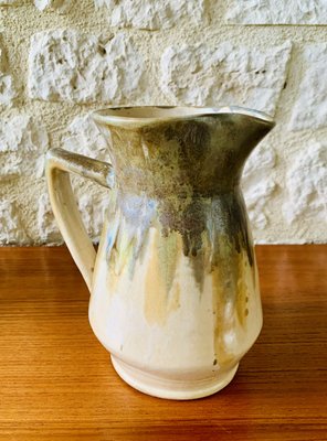 Vintage Glazed Ceramic Pitcher by Jeb, 40s-OJT-2040461