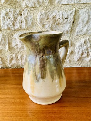 Vintage Glazed Ceramic Pitcher by Jeb, 40s-OJT-2040461