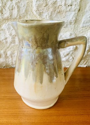 Vintage Glazed Ceramic Pitcher by Jeb, 40s-OJT-2040461