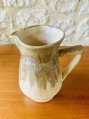 Vintage Glazed Ceramic Pitcher by Jeb, 40s-OJT-2040461