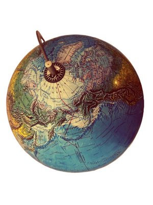 Vintage Globe in Plastic-SZM-1768892