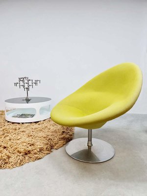 Vintage Globe Swivel Chair by Pierre Paulin, 1970s-BW-1772856