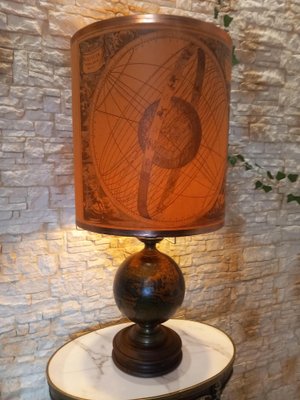 Vintage Globe Table Lamp-WMZ-1767517