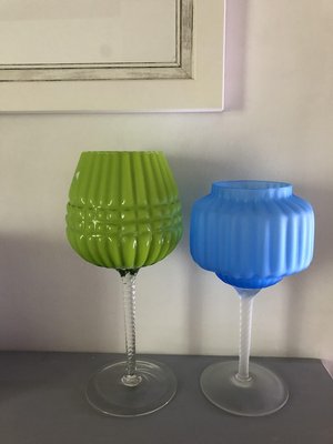 Vintage Goblets, 1960s, Set of 2-OLY-614366