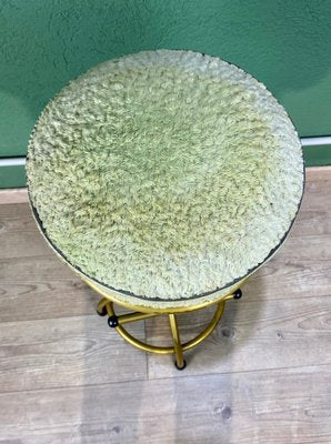 Vintage Gold &Green Bar Stool-ROJ-1317658