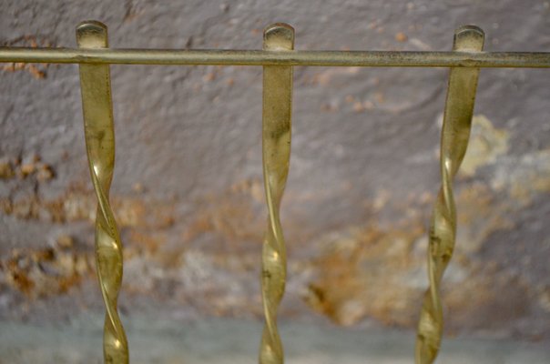 Vintage Gold Magazine Rack, 1950s-AIU-655783